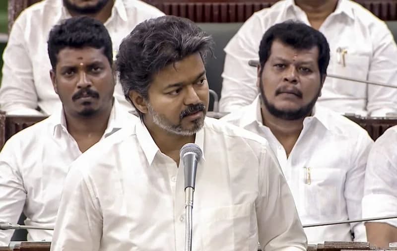 Tamil Nadu CM Vijay Moves Resolution On State Song Rule